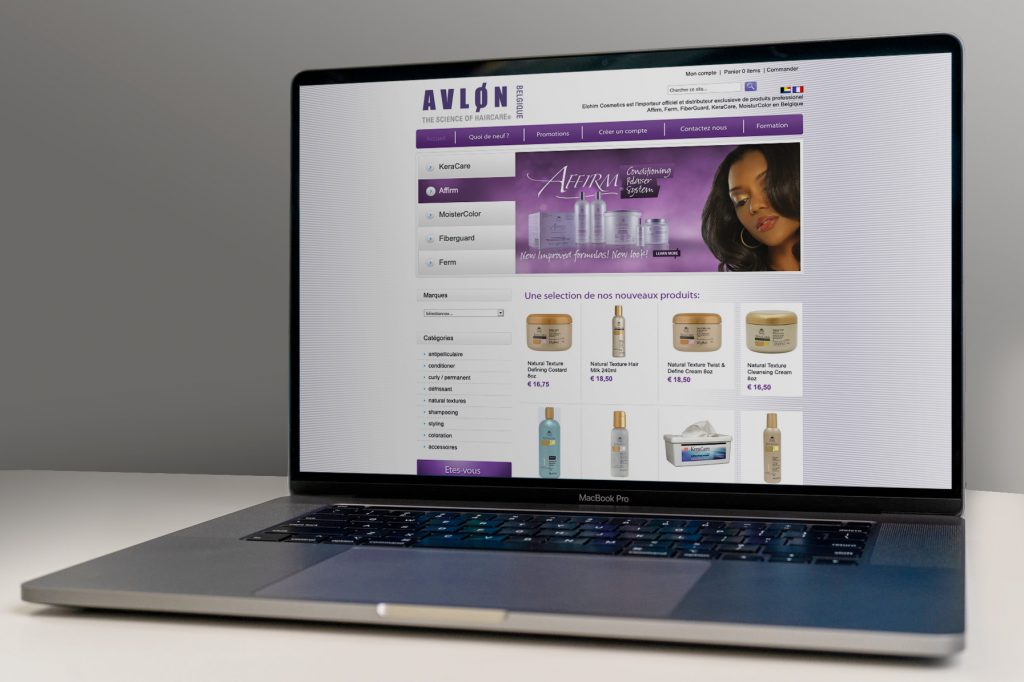 Avlon Belgium webshop